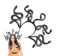 Diadema de serpiente, tocado de fiesta, diadema de serpiente, tocado de Halloween, cosplay, accesorios para fiestas
