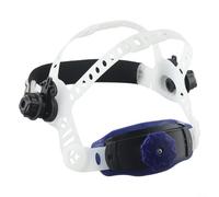 Diadema de soldadura ABS con perilla ajustable para oscurecimiento solar automático casco de soldadura compatible accesorio reemplazable con esponja cómoda