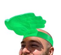 Diadema de Sombrero para el Sol con la Forma de una Mano,Ligero y Sin Sujetar - Sombrero Sol Palma Divertido - para Viajes al Aire Libre, Vacaciones en la Playa, Parque y Eventos de Temáticas