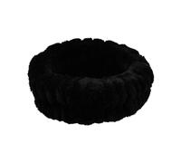 Diadema de spa Conjunto de muñequeras for lavado cara, diademas for mujer, absorbentes impermeables, bandas for el cabello for y maquillaje(Black-1PCS)