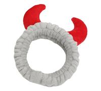 Diadema de spa para la cara, bonita diadema de spa | Linda diadema cosmética de cuerno - Diadema suave envuelta en diademas para el cuidado de la piel, accesorios creativos para el cabello para