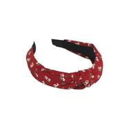 Diadema De Tela Con Nudos Diadema estampada con borde ancho, sencilla, de tela, con nudo, accesorios for el cabello Para La Vida Cotidiana Y Ocasiones Especiales(Color5)