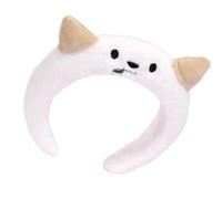 Diadema de tela de felpa para mujeres y niños, diseño y elástico, ligera para uso diario y viajes, banda de de oveja para niños