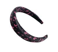 Diadema de tela para el cuidado de los senos, diadema funcional para la salud de los senos, diadema suave para varias circunferencias de cabeza, uso versátil, accesorio para el cabello, talla única