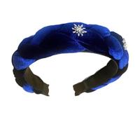 Diadema de tela trenzada hipoalergénica, con forma de coronilla, para pelo ventilado, para pieles delicadas, tareas deportivas, unisex, banda para el cabello