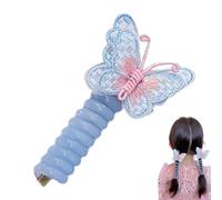 Diadema de teléfono para niñas - 0,79 pulgadas accesorio para el cabello PP | Diadema elástica - Fijo peinado, adecuado para muchos estilos, evita el cabello rebelde, perfecto para diario y