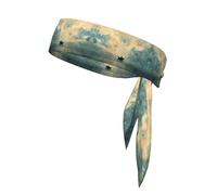 Diadema de tenis Boat on The Horizon, banda para el sudor adiustable, perfecta para fitness, baloncesto y correr.