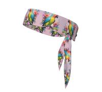 Diadema de tenis Circuit Parrot, banda adiustable para el sudor, perfecta para fitness, baloncesto y correr.