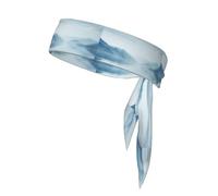 Diadema de Tenis con diseño a Dos Aguas para Mujer, Banda para el Sudor para Entrenar, Lazo para la Cabeza para Correr, fútbol, Baloncesto y Atletismo.