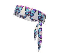 Diadema de tenis Cyber Butterfly, adiustable, perfecta para fitness, baloncesto y correr.