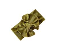 Diadema de terciopelo con lazo para bebé y niña, diadema para el pelo del bebé, diademas para niñas recién nacidas (NSFB-9676-15)