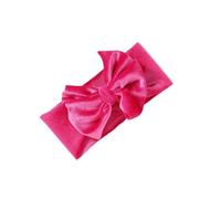 Diadema de terciopelo con lazo para bebé y niña, diadema para el pelo del bebé, diademas para niñas recién nacidas (NSFB-9676-9)