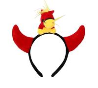 Diadema de traje de caballo | Aro de pelo de animales de peluche | Accesorio de disfraz de fiesta ligero | Sombrero suave y cómodo para adultos | Ideal para la escuela de carna