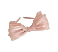 Diadema de tul francés con lazo para mujeres y adolescentes, diadema estética para fiesta de noche, tocado para peinar el cabello