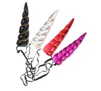 Diadema de Unicornio 4 Piezas Elástica para Mujeres Adultas