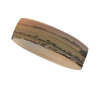 Diadema Deportiva Absorbente del Sudor, Moderna y Antideslizante, con Estampado de Atardecer en el Rancho Vaquero. Accesorio de Verano. Banda elástica Ideal para Gimnasio, fútbol, Yoga, Correr y Sen