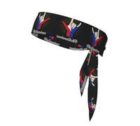 Diadema deportiva con estampado de gestos filipinos, pañuelo deportivo duradero, ideal para voleibol y entrenamientos