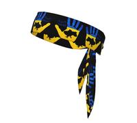 Diadema deportiva con estampado de gestos ucranianos, pañuelo deportivo duradero, ideal para voleibol y entrenamientos