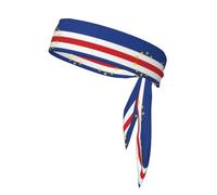 Diadema Deportiva con Estampado de la Bandera de Cabo Verde Que Absorbe el Sudor, Diadema Deportiva Unisex, Adecuada para Viajes al Aire Libre y Diversos Deportes.