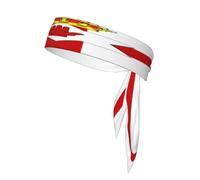 Diadema deportiva con la bandera de Irlanda del Norte, diadema ajustable para hombres y mujeres, suave y transpirable, perfecta para cualquier deporte