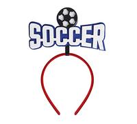 Diadema deportiva de fieltro para niños y niños, para decoración de fiesta de cumpleaños, baloncesto, fútbol, letra, letras de fieltro, bandas para el pelo, diademas de fútbol para niños