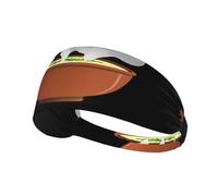 Diadema Deportiva elástica con Estampado Steam from The Soup, Suave y cómoda, Transpirable, Ideal para Yoga y Running.