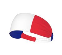 Diadema deportiva estampada con la bandera de Francia, para ciclismo, tenis, viajes y deportes al aire libre