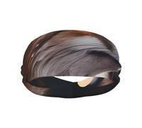 Diadema Deportiva Gray Fox in The Snow, Unisex, Transpirable, para Gimnasio, Baloncesto, fútbol, Voleibol, Correr, Ciclismo y Yoga.