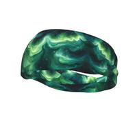 Diadema deportiva ligera ondulada que absorbe el sudor, adecuada para correr, yoga, fitness, ciclismo y tenis