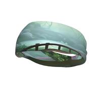 Diadema Deportiva Little Bridge in The East, Elegante y Transpirable, Hombres y Mujeres, para Fitness, Correr y Yoga.