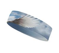 Diadema Deportiva Peace Dove para Hombres y Mujeres, Diadema Transpirable para Entrenamientos, Ideal para Hacer Ejercicio, Tenis, Baloncesto y Correr.