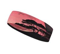 Diadema Deportiva Pink Moon Elephant para Hombres y Mujeres, Diadema Transpirable para Entrenamientos, Ideal para Hacer Ejercicio, Tenis, Baloncesto y Correr.
