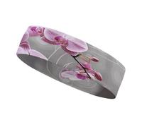 Diadema Deportiva Pink Orchid para Hombres y Mujeres, Diadema Transpirable para Entrenamientos, Ideal para Hacer Ejercicio, Tenis, Baloncesto y Correr.