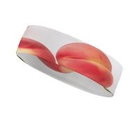 Diadema Deportiva Pink Peach para Hombres y Mujeres, Diadema Transpirable para Entrenamientos, Ideal para Hacer Ejercicio, Tenis, Baloncesto y Correr.