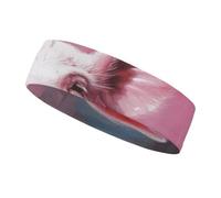 Diadema Deportiva Pink Pig para Hombres y Mujeres, Cinta para el Sudor Que Absorbe el Sudor, Ideal para Entrenar, Hacer Ejercicio, Tenis, Baloncesto y Correr.