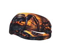 Diadema Deportiva Spider in The Light, Elegante y Transpirable, Hombres y Mujeres, para Fitness, Correr y Yoga.