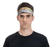 Diadema deportiva unisex con diseño de gato perdido, transpirable y húmeda, adecuada para correr, ciclismo, yoga, esperar deportes