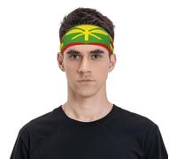 Diadema deportiva unisex con la bandera de Native Hawaii, transpirable y húmeda, adecuada para correr, ciclismo, yoga, esperar deportes