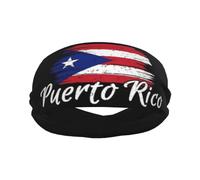 Diadema Deportiva Vintage con Bandera de Reto, Cinta para el Sudor Que Absorbe la Humedad para Hombres y Mujeres, Diadema atlética para Correr, fútbol, Tenis, Voleibol, Yoga, Unisex.