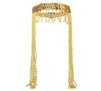 Diadema egipcia con cuentas en forma de serpiente, accesorio unisex para carnavales, carnaval, fiesta o cosplay