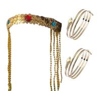 Diadema egipcia para mujer, con forma de serpiente, para Halloween, carnaval, fiesta, para adolescentes y adultos