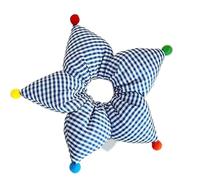 Diadema elástica con detalle de estrella para niñas, suave y elástica, para uso diario, coleteros seguros