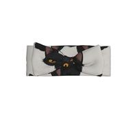 Diadema elástica con diseño de cabeza de gato, adecuada para recién nacidos, fiestas, sesiones de fotos y uso diario