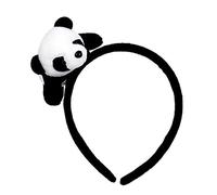 Diadema elástica con diseño de panda para la cabeza, broche para el pelo, pulsera, accesorio para el pelo, accesorios para el pelo de panda, accesorios para el pelo para niñas