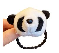 Diadema elástica con forma de panda para niñas, diseño de dibujos animados