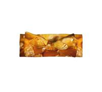 Diadema elástica con lazo para bebé con estampado de patatas fritas, adecuada para fiestas de recién nacidos, sesiones de fotos y uso diario