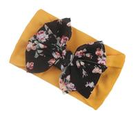 Diadema elástica con lazo para bebés y niñas