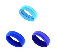 Diadema elástica deportiva, 3 diademas elásticas for mujer for yoga, correr, deportes, 20 x 5 cm, poliéster multicolor, spandex(Set beauty2)