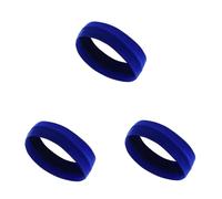 Diadema elástica deportiva, 3 diademas elásticas for mujer for yoga, correr, deportes, 20 x 5 cm, poliéster multicolor, spandex(Dark blue)