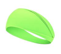 Diadema elástica deportiva, Cintas for la cabeza elásticas for yoga y deporte for mujer Multicolor(F green)